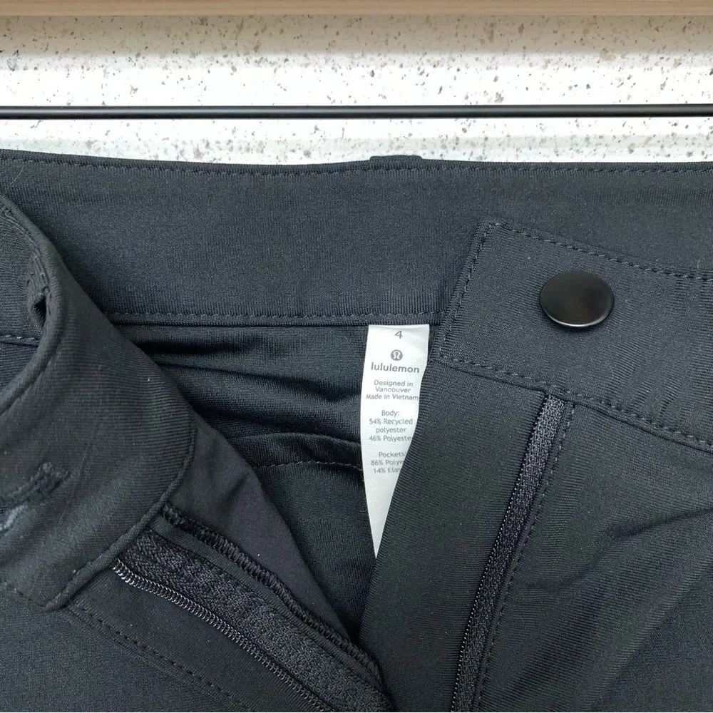 Lululemon Women’s City Sleek Black Pants 4 - Picture 6 of 6